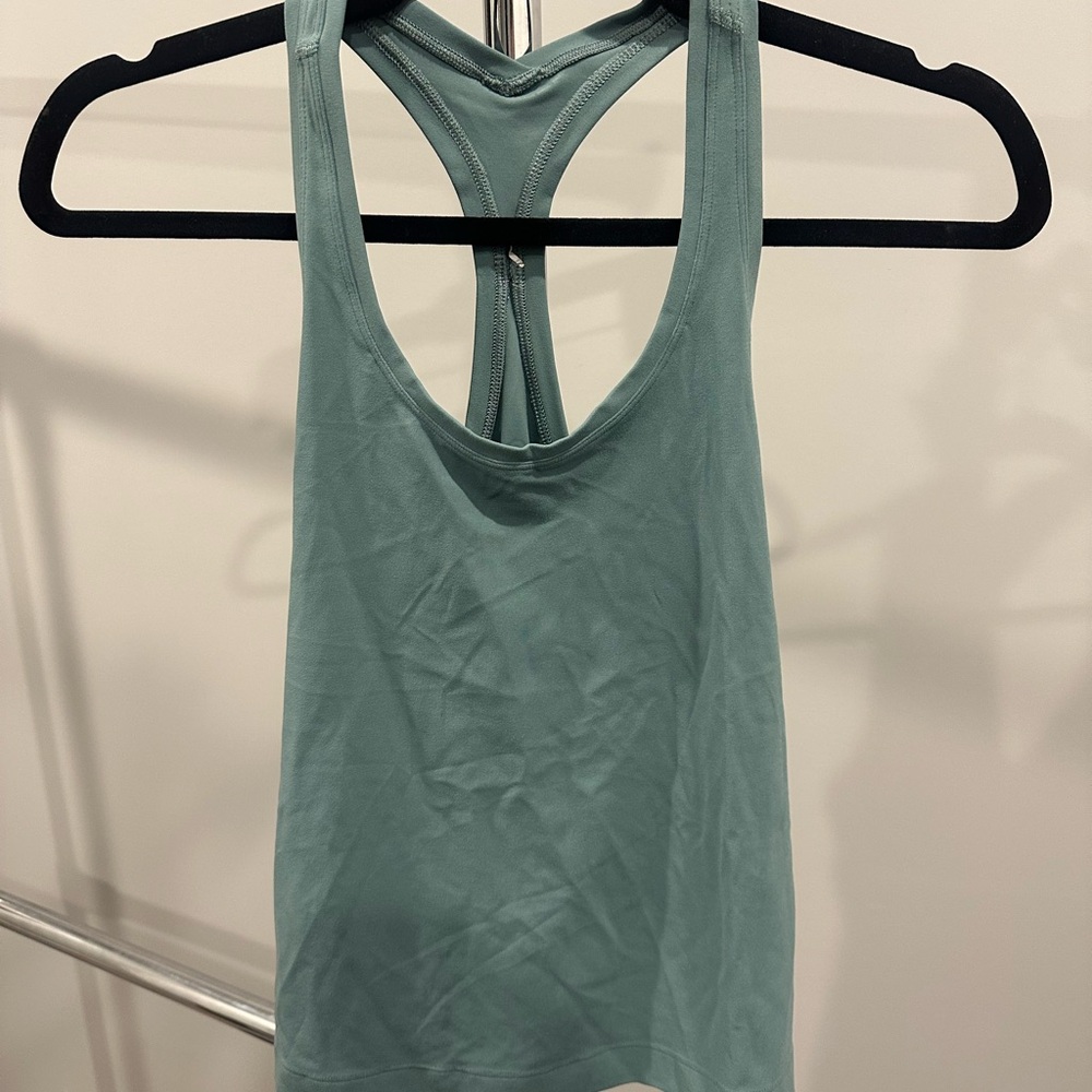 Mint Green Racerback Tank Top
